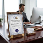 3-Pack Table Top Sign Holders & Business Card Holders - Image 2