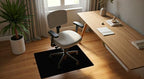 Rhino Mats, Rhino Hide Chair Mat (Lip Option), Office Computer Chair Mat for Hardwood, Tile, Laminate, Concrete and Vinyl Floors, Anti-Slip (Black, 48”x60”-Rectangle) - Image 3