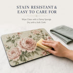 Pimpernel Antique Roses Placemats - Beige, Set of 4 - Image 5