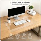 Clear Desk Mat, Clear Desk Pad 15.7x70.9in, 3mm for Office & Home Working - Image 4