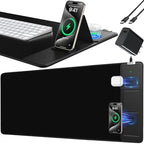 Mouse Pad, Office Desk Mat, Large Gaming Mousepad with Superior Micro-Weave Cloth, XXL Desk Pad with Stitched Edges, Non-Slip Writing Pad for Gamer, Laptop, Work & Home by miroddi