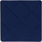 Navy Blue Fabric Memory/Memo Photo Bulletin Board by SweetJojoDesigns