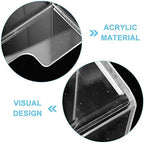 DOITOOL Clear Acrylic Keyboard Cover Protector Keyboard Dust Cover for Desktop and Full Size Water and Spill Resistant Skin for Home and Office 18.70 X 6.10 X 1.96 in - Image 4