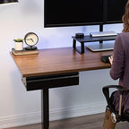 VIVO Black 16 x 9 inch Under Desk Slide Out Drawer, DESK-AC03A-B - Image 2