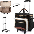 LOVEVOOK Rolling Teacher Bag, Laptop Tote with Detachable Dolly by LOVEVOOK