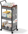 BBLIKE Diaper Caddy Organizer, Baby Cart with Basket and Side Pockets by BBLIKE