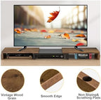 TAVR Dual Monitor Stand Riser, Wooden Computer Monitor Stand for 2 Monitors - Image 6