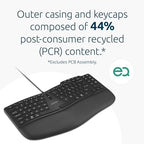 Kensington Pro Fit Ergo KB675 EQ TKL Wired Keyboard, USB-A Connection, Ergonomic Curved Design, Programmable Keys (K75497NA) - Image 6