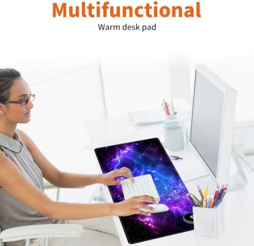 Heated Desk Pad & Mouse Pad, 3 Heat Levels, 3-Hour Auto Shut-Off - Image 7