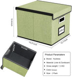 File Organizer Box with Lids, Collapsible File Folder Organizer - Image 6