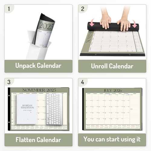 Forvencer Desk Calendar 2026-2027, 20 Months Calendar May 2026 to Dec 2027 - Image 7
