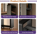 Desk Shelf-Includes a Pegboard and 31-Piece Storage Set, Desk Shelf Organizer for Top of Desk, Desk Hutch for Office & Home Office&Dorm (3-Tier Black Frame + Black Board 61×9.8×36.6") - Image 5
