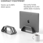 HumanCentric Vertical Laptop Stand Compatible with MacBook Pro & Air - Image 3