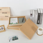 Soul & Lane - Letter Size Document Storage Boxes with Lids, Set of 3, Check - Image 7