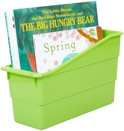 Really Good Stuff Durable Book & Binder Holder, 5-Pack, Bright Neon Colors - Image 4