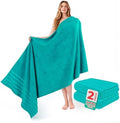 American Soft Linen 100% Cotton Luxury Turkish Towels, 2PC 35x70 Bath Sheet by AmericanSoftLinen
