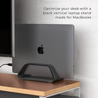 HumanCentric Vertical Laptop Stand Compatible with MacBook Pro & Air - Image 6