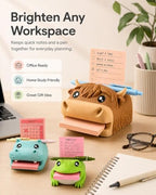 Note Toad Desk Organizer Sticky Note Holder, 3 Writing Templates - Image 3