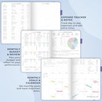 Clever Fox Budget Planner Pro with Cash Budgeting Envelopes, Periwinkle - Image 4