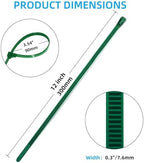 250 Pack 12 Inch Heavy Duty Reusable Zip Ties Green ?UV Resistant, 55 LBS Tensile Strength, Weatherproof Cable Ties for Outdoor, Industrial, and Harsh Environments - Image 2