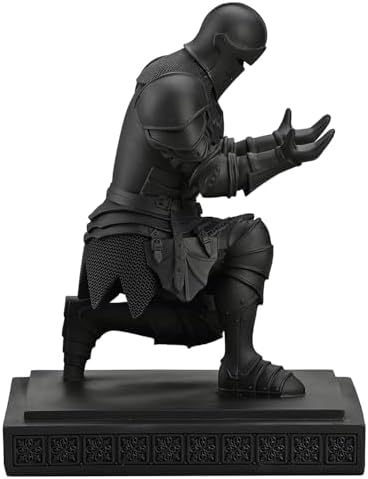 Medieval Warrior Knight Pen Holder Fun Desk Accessories Paperweight Blak - Image 6