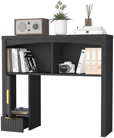 Desk Hutch Shelf, Desktop Shelf Organizer 37 inch Wide Desktop - Image 6
