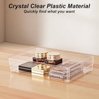 SMARTAKE 25 PCS Drawer Organizer, 4-Size Desk Drawer Organizer Trays - Image 3