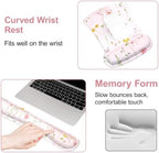 MOSISO Keyboard Mouse Pad Set, 4-in-1 Large Gaming Mouse Pad&Wrist Rest Set - Image 5