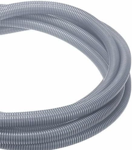 DMiotech 100ft Wire Loom Split Tubing 5/8 Inch(15.9mm) ID Gray by DMiotech