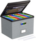 Oterri File Box Large 1-Pack Hanging Organizer for Letter/Legal-Size Folder by Oterri
