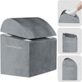 Foot Rest for Under Desk with 3 Heights, Foot Stool, Light Grey by Unknown