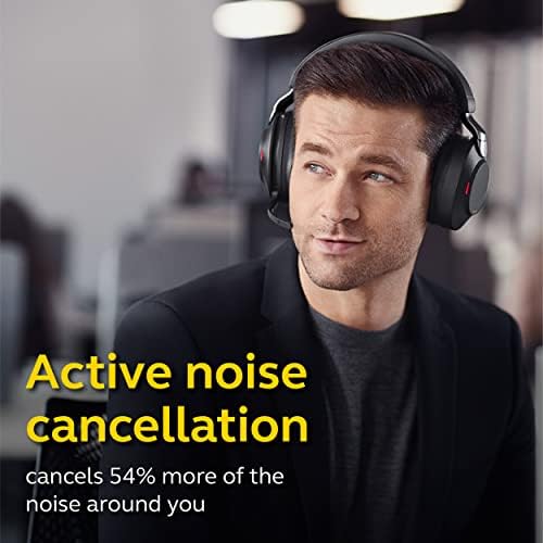 Jabra Evolve2 85 - USB-A UC Stereo Stand - Black Wireless Headset/Music Headphones Black - Image 2
