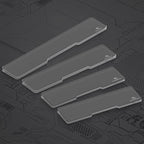 Acrylic Keyboard Wrist Rest - Mini 61Key Keyboard- Mechanical Keyboards Ergonomic Palm Rest for Computer Keyboard,Anti-Slip Base,Wrist Pad for Laptop,Office & Home-Easy Typing - Image 7