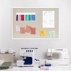 DAHAPYBOO Cork Board with Linen White 2Pack,Bulletin Board 36"x24" - Image 7