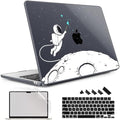 May Chen for M5 MacBook Air 13.6 Inch Case 2026 2025 2024-2022 Release M5 A3449 M4 A3240 M3 A3113 M2 A2681, Plastic Hard Shell Case for MacBook Air 13.6" with Retina Display, Cute Astronaut by MayChen