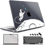 May Chen for M5 MacBook Air 13.6 Inch Case 2026 2025 2024-2022 Release M5 A3449 M4 A3240 M3 A3113 M2 A2681, Plastic Hard Shell Case for MacBook Air 13.6" with Retina Display, Cute Astronaut by MayChen