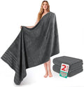 American Soft Linen 100% Cotton Luxury Turkish Towels, 2PC 35x70 Bath Sheet by AmericanSoftLinen