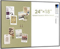ARCOBIS Cork Board White Board Combo for Wall by ARCOBIS
