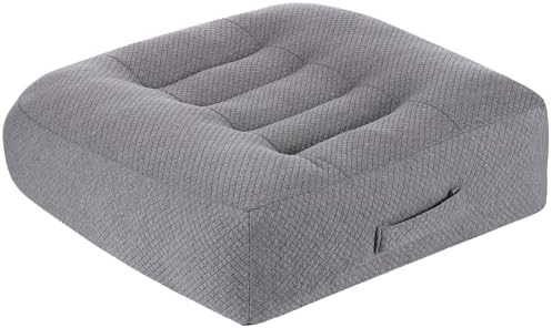 WSGJHB Large Seat Cushion, Extra Thick Booster Seat Cushions Long Sitting by SeatCushionforOfficeChairCar