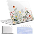 May Chen Compatible with MacBook Neo 13 inch Case 2026 Model A3404, Plastic Hard Shell,Keyboard Cover,Screen Protector,Dust Plug, for MacBook Neo 13" with A18 Pro Chip, Spring Flowers by MayChen