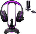 ENHANCE PC Gaming Headset Stand with Mouse Bungee - RGB Headphone Holder, 2 USB Ports, 7 LED Color Modes, Compatible with Desktops, Keyboards, Headphones by ENHANCEGaming