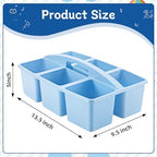 Lineshading 12 Pack Classroom Caddy with 6 Compartments (Boho Color) - Image 2