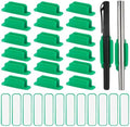 PATIKIL Adhesive Pen Holders, 48 Pack Silicone Flexible, Green by PATIKIL
