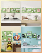 Metal Pegboard Combination Kit 4 Pack Peg Board and 26 Accessories - Image 5