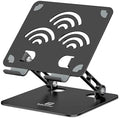 Tablet Stand for Desk, Fits All iPad up to 14", Black, Plus Size by ToBeoneer