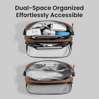 tomtoc Electronic Organizer Travel Case Performance, Dual Compartment Bag - Image 5