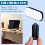 Adhesive Pencil Holders for Desk,Silicone Flexible Pen Holder for Wall, Office, School,Home,Classroom Must Haves,Teacher Essentials Accessories,Desk Organizer (80, Black) - Image 4