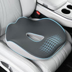 Coverado Car Seat Cushion with Memory Foam, Ergonomic Driving Seat Cushion for Sciatica, Tailbone, Back Pain Relief, Premium Non-Slip Washable Cushion for Car, Driver, Office, Wheelchair by COVERADOAUTO