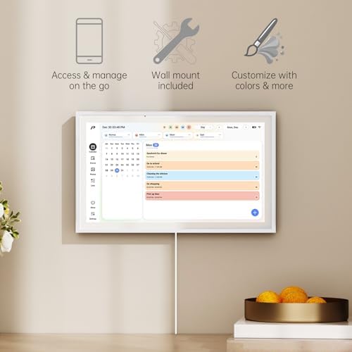 Pronext Digital Calendar, 15.6" Wall Planner & Chore Chart, Event Planner - Image 4