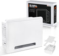 in-Wall Media Box - TV Cable Management Kit, Structured Media Enclosuree, Home Theater Box, Compatible with Roku, Apple TV, Samsung One Connect Mini - WiFi Friendly, Dual Purpos, White-9" by Rogierra